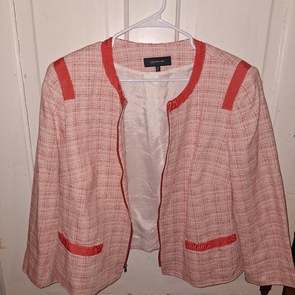 Women's Careerwear Jones New York Plus Size 16W Jacket Spring Coquette Feminine - Picture 1 of 4